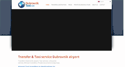 Desktop Screenshot of dubrovniktaxi.net