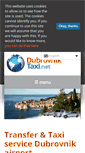 Mobile Screenshot of dubrovniktaxi.net